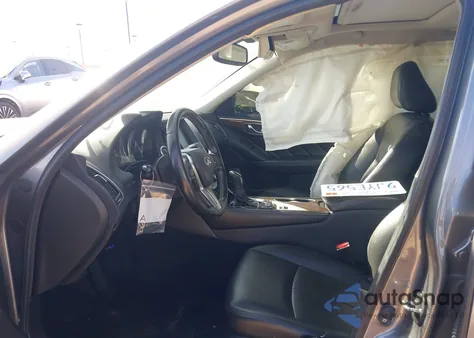 2019 Infiniti Q50 3.0T Luxe from USA, damaged, VIN JN1EV7AP8KM511918